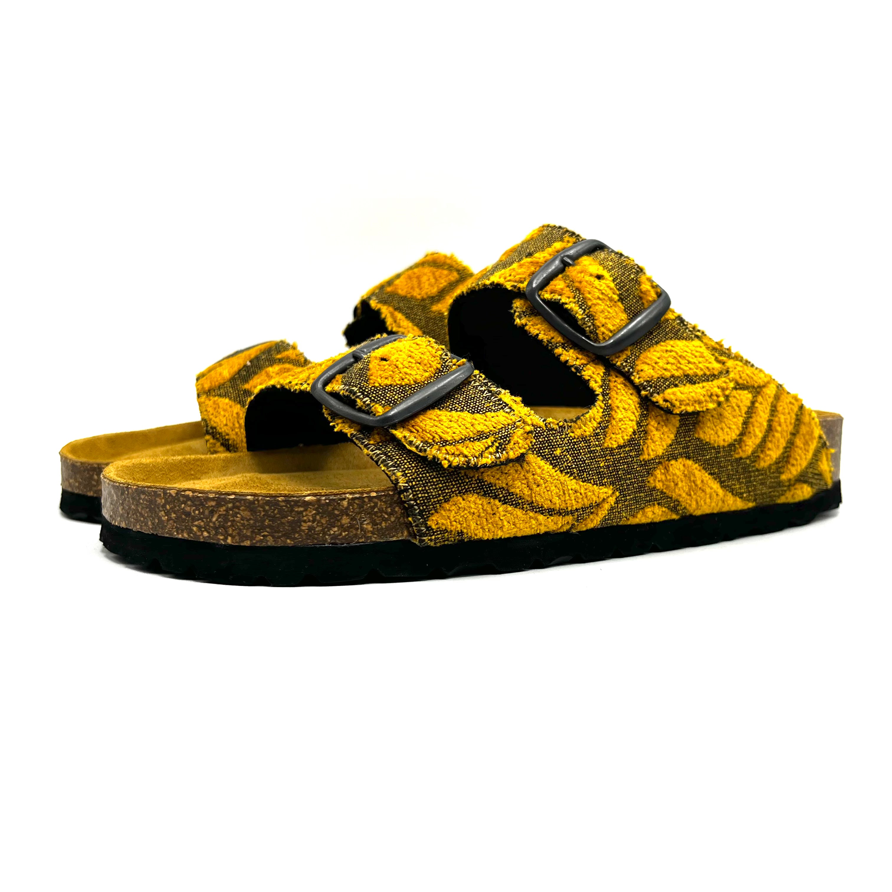 Thora 2-buckle Sandals | Sun Yellow Blossom