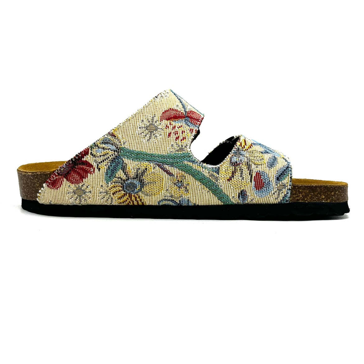 Thora 2-buckle Sandals | Bright Flower