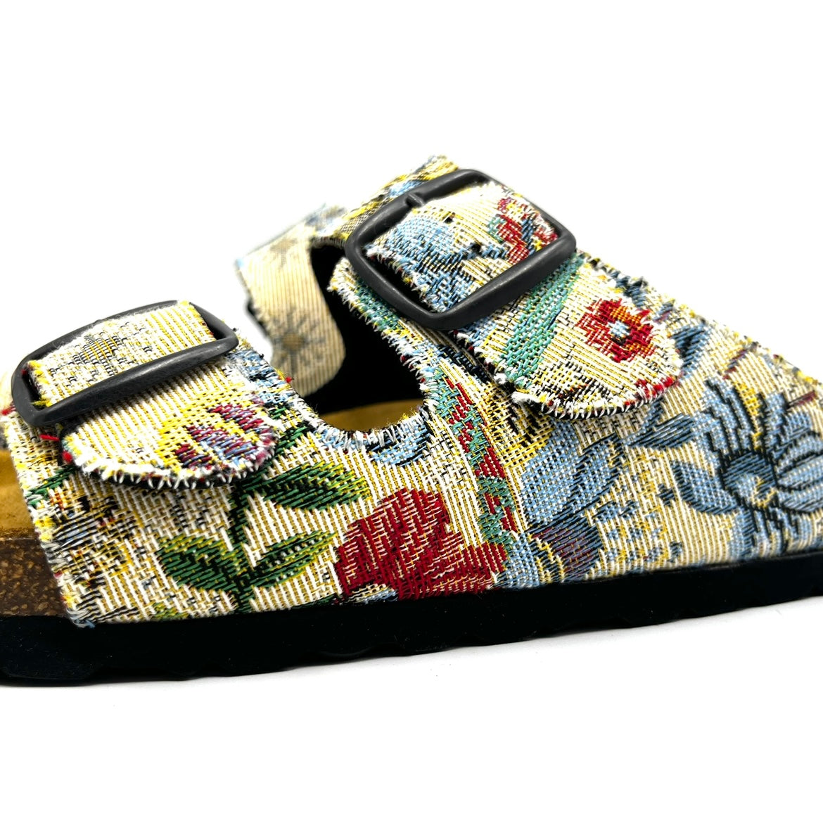 Thora 2-buckle Sandals | Bright Flower