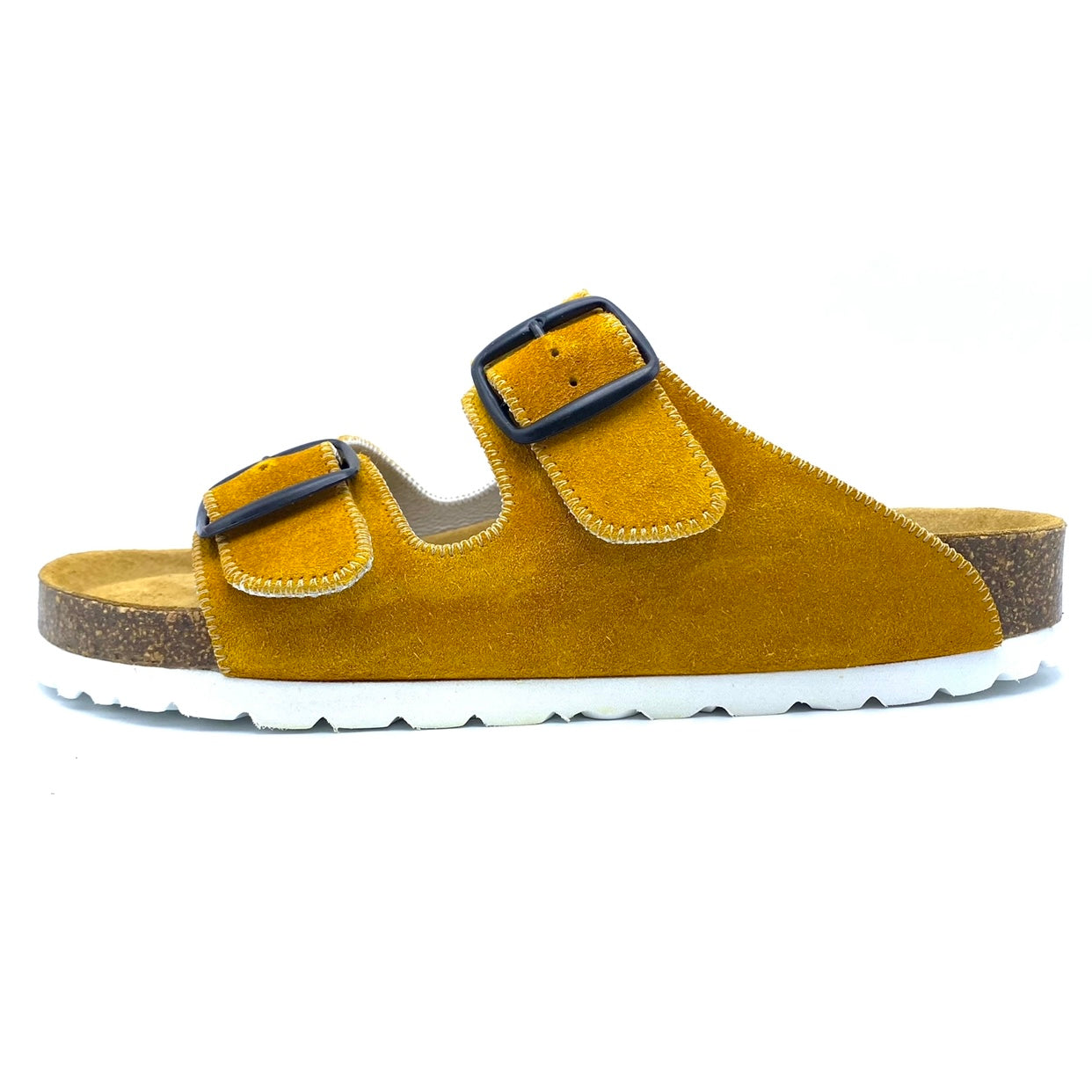 Thora 2-buckle Sandals | Sunflower Suede