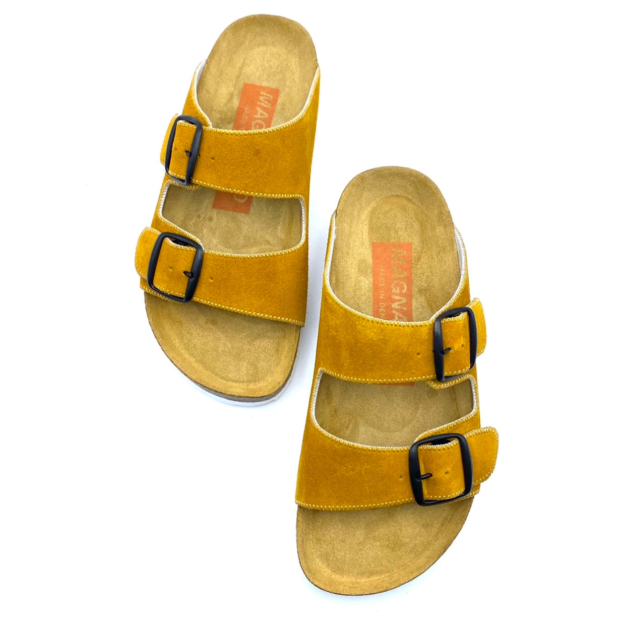 Thora 2-buckle Sandals | Sunflower Suede